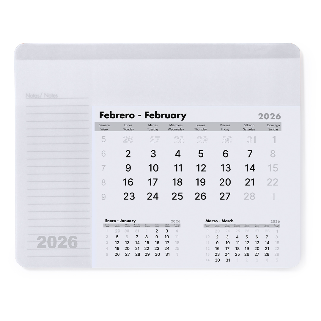 Rendux Mousepad Calendar