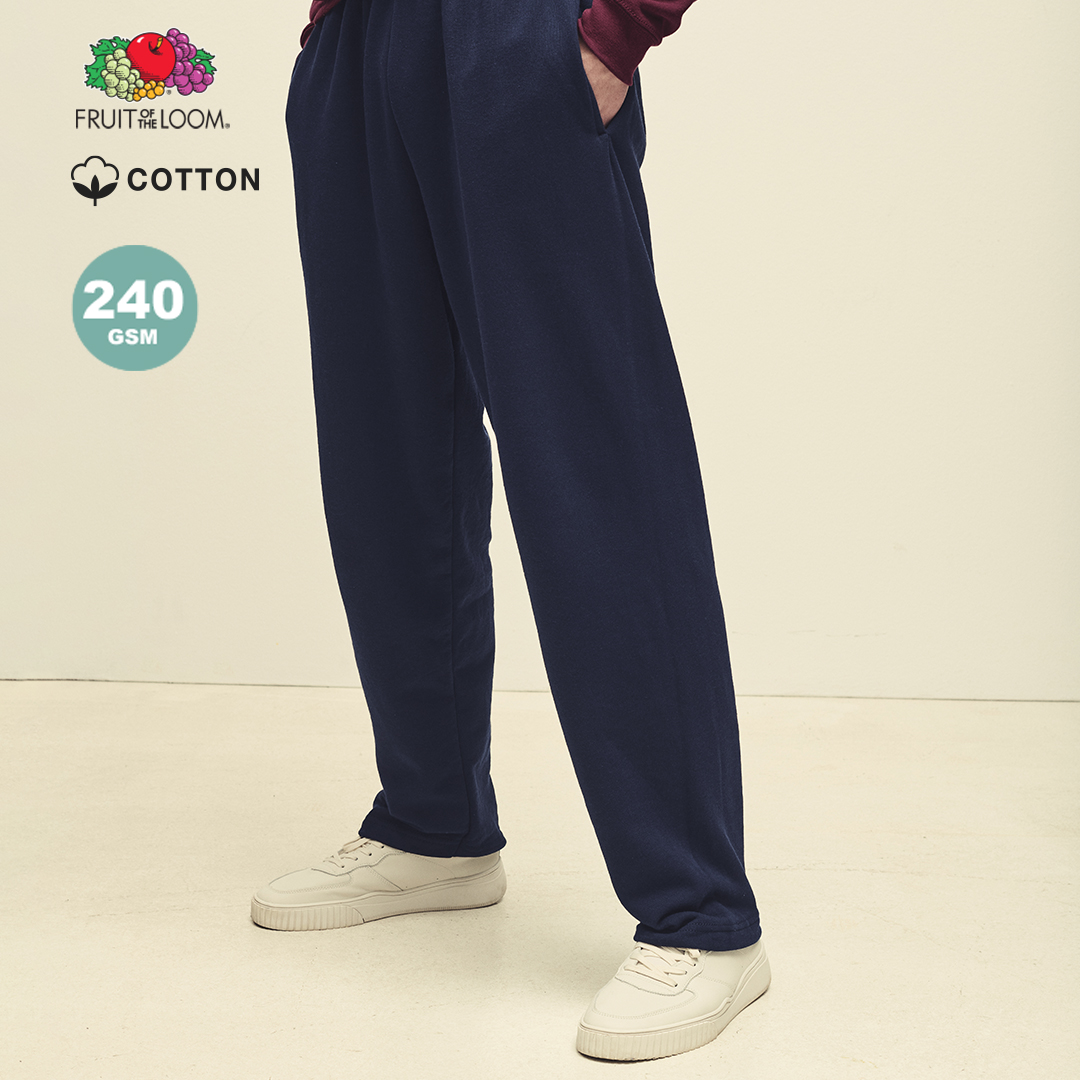 Lightweight Open Hem Trousers