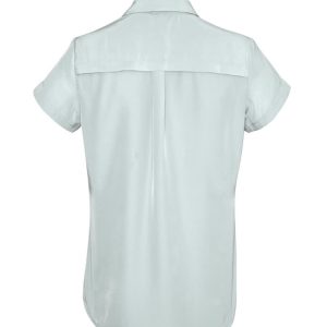 Womens Solanda Plain Short Sleeve Shirt