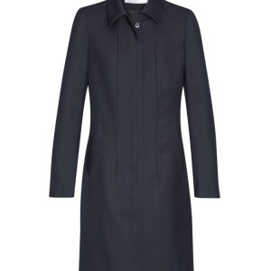 Cavalry Twill Womens Lined Overcoat