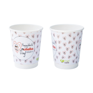 8oz Premium Double Wall, Double Insulated Recyclable Customised/Branded Cups