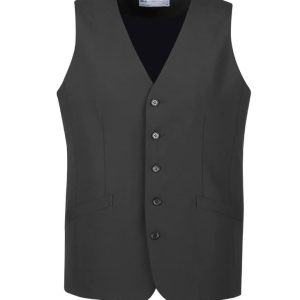 Comfort Wool Stretch Mens Longline Vest
