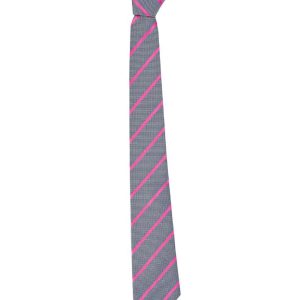 Mens Single Contrast Stripe Tie