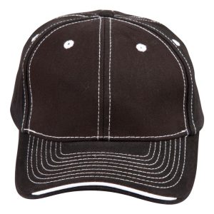 Premium Cotton Twill Contrast Trim Cap