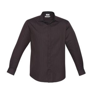 Mens Reno Stripe Long Sleeve Shirt
