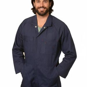 Men's Cotton Drill Coverall-Stout