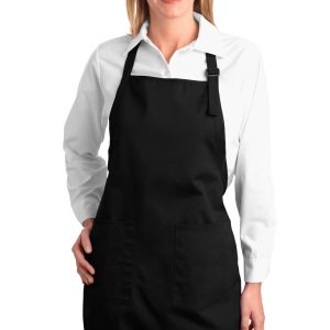 Port Authority Full-Length Apron with Pockets