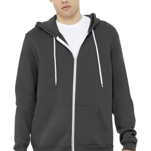 BELLA+CANVAS Unisex Sponge Fleece Full-Zip Hoodie