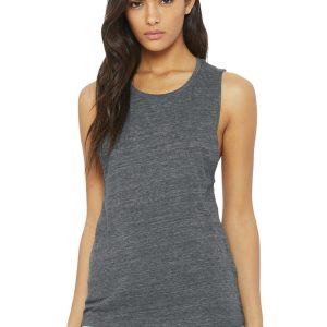 BELLA+CANVAS Women's Flowy Scoop Muscle Tank