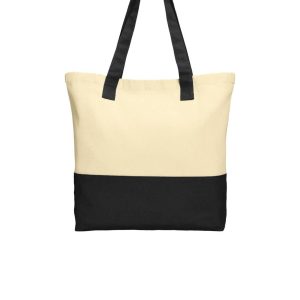 Port Authority Colorblock Cotton Tote