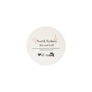 Customised/Branded Biodegradable Round Cardboard Drink Coasters