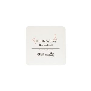 Customised/Branded Biodegradable Round Cardboard Drink Coasters