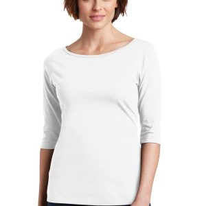 District Made Ladies Perfect Weight 3/4-Sleeve Tee