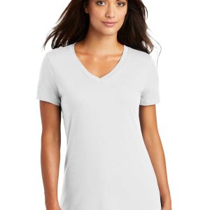 District Made - Ladies Perfect Weight V-Neck Tee