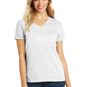 District Made Ladies Perfect Blend V-Neck Tee