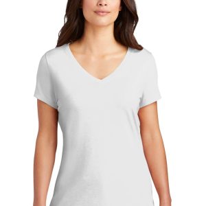 District Made Ladies Perfect Tri V-Neck Tee