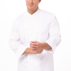 Milan Men's Premium Cotton Chef Jacket