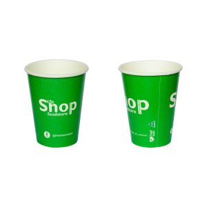 12oz Premium Single Wall Recyclable Customised/Branded Cups