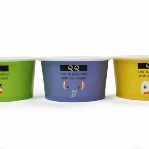 12oz Customised/Branded Gelato PE Cups
