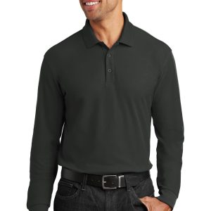 Port Authority Long Sleeve Core Classic Pique Polo