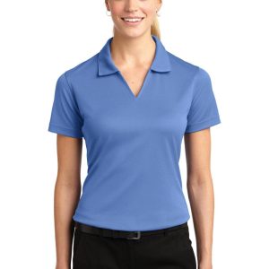 Sport-Tek Ladies Dri-Mesh V-Neck Polo