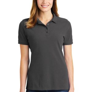 Port & Company Ladies Ring Spun Pique Polo
