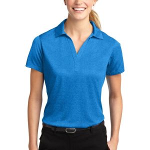 Sport-Tek Ladies Heather Contender Polo