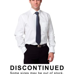 Men's Self Stripe Long Sleeve Shirt