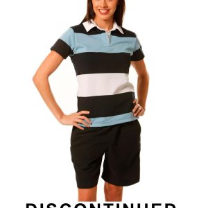 Ladies' Short Sleeve Rugby Top