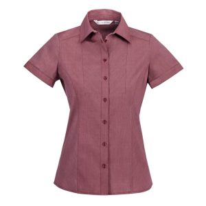 Ladies Chevron Short Sleeve Shirt