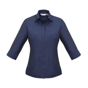 Ladies Hemingway 3/4 Sleeve Shirt