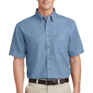 Port & Company - Short Sleeve Value Denim Shirt