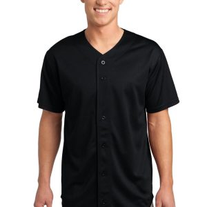 Sport-Tek PosiCharge Tough Mesh Full-Button Jersey