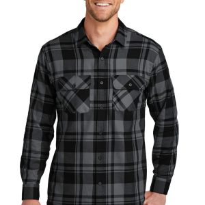 Port Authority Plaid Flannel Shirt