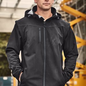 Unisex Streetworx 2 In 1 Stretch Softshell Jacket