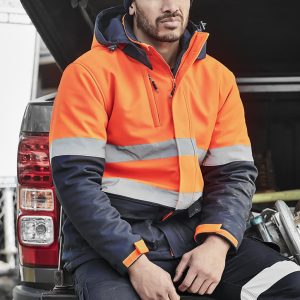 Unisex Hi Vis Antarctic Softshell Jacket